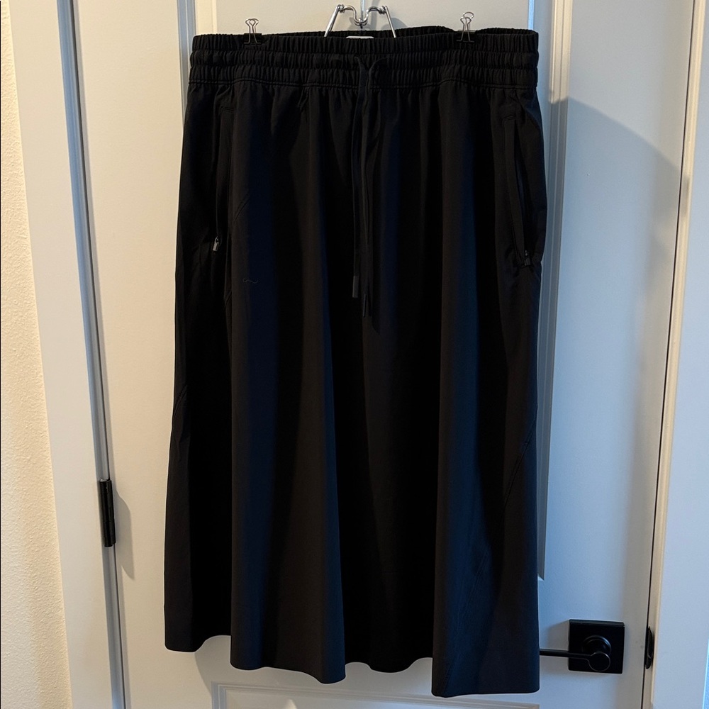 Athleta Black A-Line Skirt